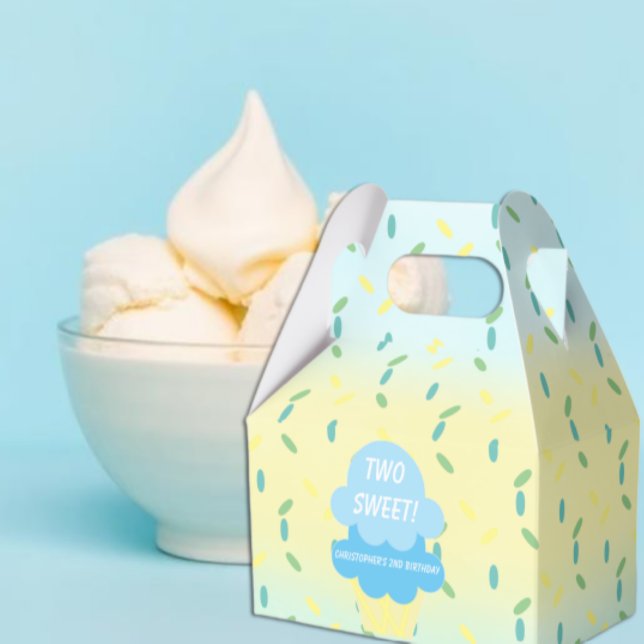 Eiscreme 2. Geburtstag Geschenkschachtel (Von Creator hochgeladen)