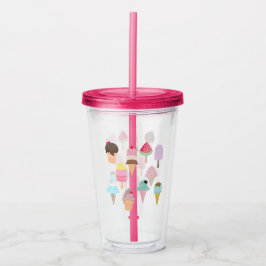 Eiscreme Acryltrinkbecher