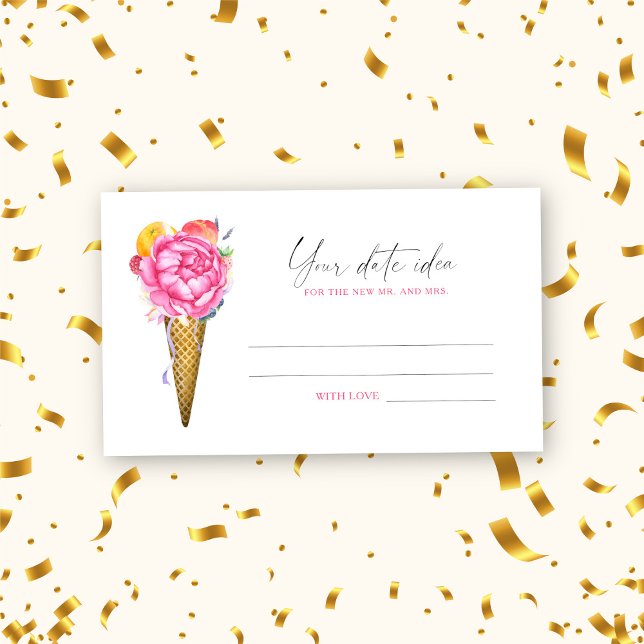 Eiscreme aufgezeichnet - Ideen Datum Nacht \ Datum Begleitkarte (Von Creator hochgeladen)