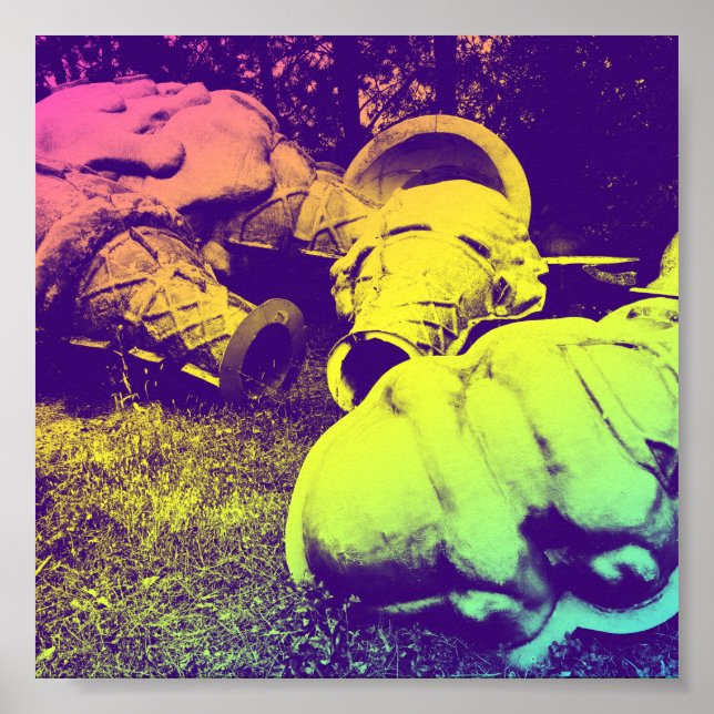 Eiscreme aus Fiberglas Poster (Vorne)