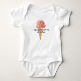 Eiscreme-Baby-Duschen-Anzug Baby Strampler