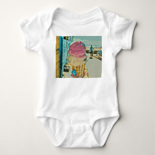 Eiscreme Baby Strampler