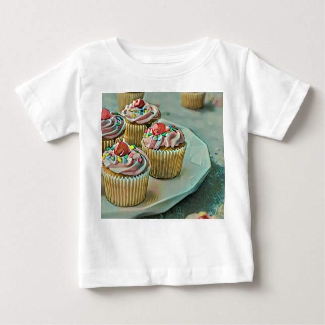 Eiscreme Baby T-shirt (Vorderseite)