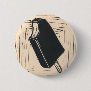 Eiscreme-Barknopf Button