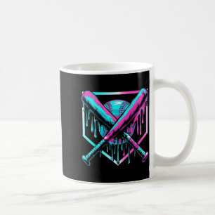 Eiscreme Baseball Tropfen Home Plate Schläger Cool Kaffeetasse