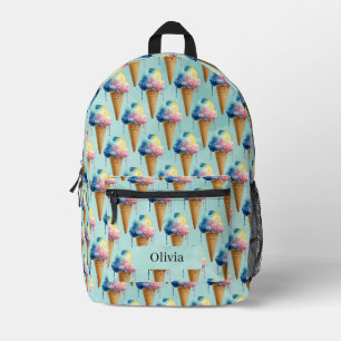 Eiscreme Bedruckter Rucksack
