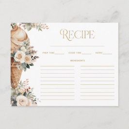 Eiscreme-Brautparty Begleitkarte