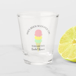 Eiscreme-Brautparty Schnapsglas