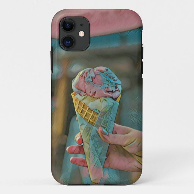Eiscreme Case-Mate iPhone Hülle (Rückseite)