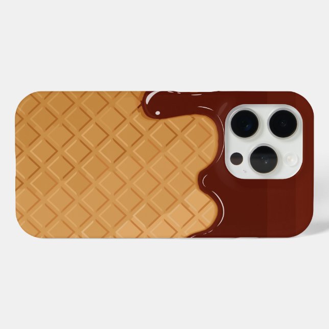 Eiscreme Cone als iPhone Cover (Rückseite (Horizontal))