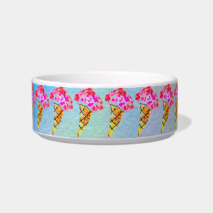 Eiscreme Cone Pet Bowl Napf