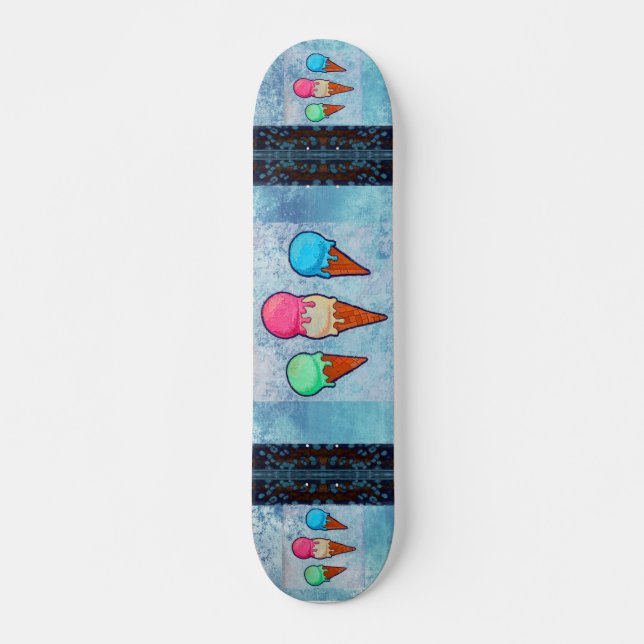 Eiscreme Cones Skateboard (Vorne)