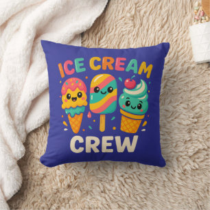 Eiscreme Crew Niedlich Ice Creme Kissen