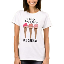 Eiscreme, die ich nur nach Eis suche