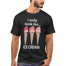 Eiscreme, die ich nur nach Eis suche