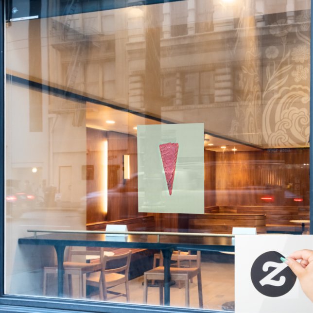 Eiscreme Fensteraufkleber (Café-Fenster)