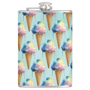 Eiscreme Flachmann