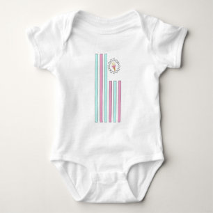 Eiscreme - Flagge Baby Strampler