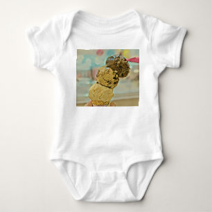 Eiscreme Geburtstagsgeschenk Baby Strampler