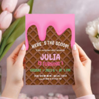 Eiscreme-Geburtstagsparty