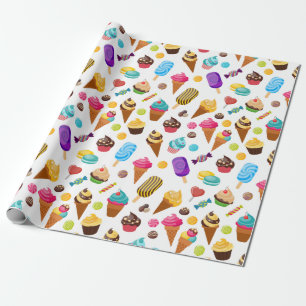 Eiscreme Geschenkpapier