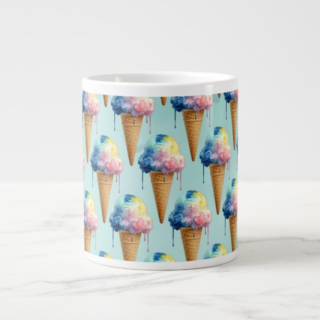 Eiscreme Jumbo-Tasse (Vorderseite)