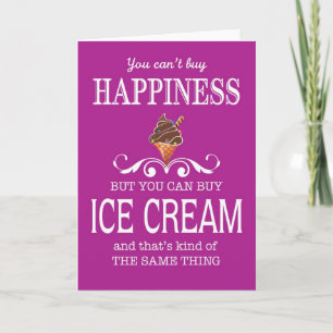 Eiscreme Karte