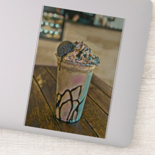 Eiscreme-Kegel für Eiscreme-Liebhaber Aufkleber