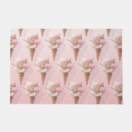 Eiscreme Kitty - Rosy & Dreamy Fußmatte