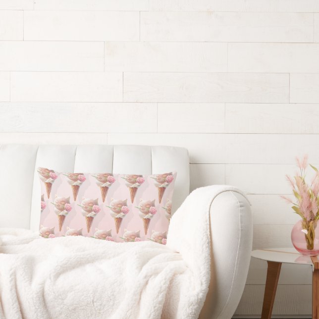 Eiscreme Kitty - Rosy & Dreamy Lendenkissen (Liege)