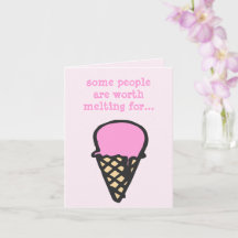 Eiscreme-Kone - Niedlicher Valentinstag