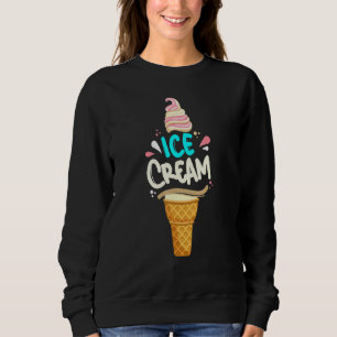 Eiscreme-Kone - Sommerferien Eiscreme Sweatshirt