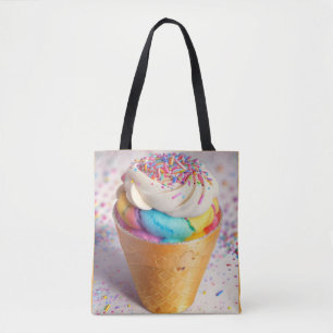 Eiscreme-Kone-Sprinklen Tasche