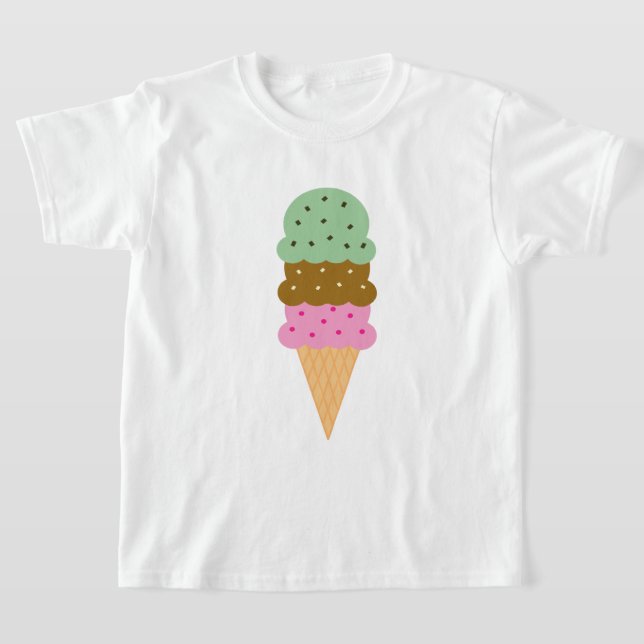 Eiscreme-Kone-T - Shirt (Ablage )