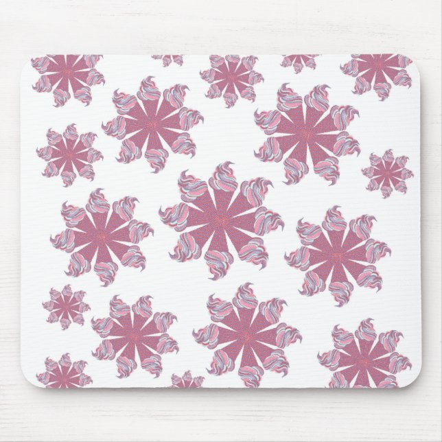 Eiscreme-Kone-Wirbel Mousepad (Vorne)