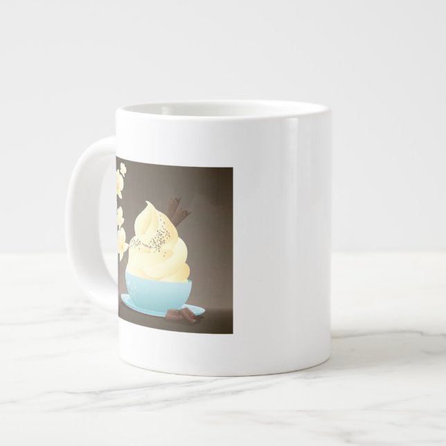 Eiscreme-Leckerei Jumbo-Tasse (Vorderseite Links)