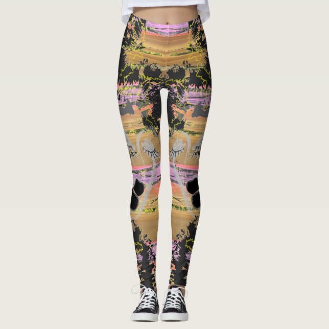 Eiscreme Leggings (Vorderseite)