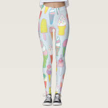 Eiscreme-Leggings