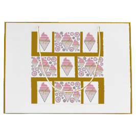 Eiscreme-Legierung in Karamelll Große Geschenktüte