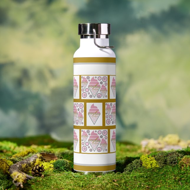 Eiscreme-Legierung in Karamelll Trinkflasche (Außenbereich)