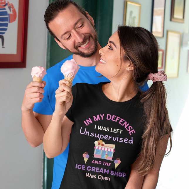 Eiscreme Lover Sommer T-Shirt (Gift Ideas for Ice Cream Addicts)