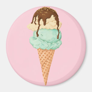 Eiscreme Magnet