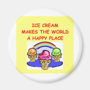 Eiscreme Magnet