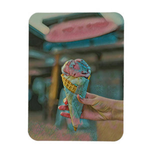 Eiscreme Magnet