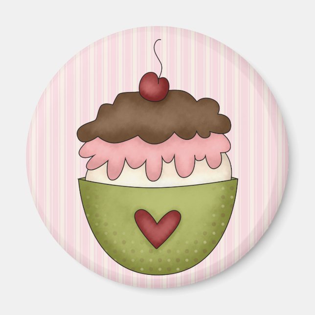 Eiscreme-Magnet Magnet (Vorne)