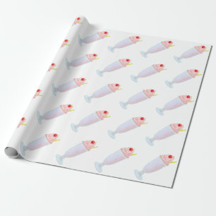 Eiscreme-Milchshake Geschenkpapier