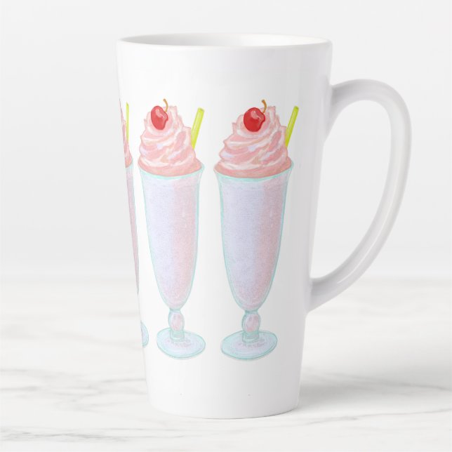 Eiscreme-Milchshake Milchtasse (Rechts)