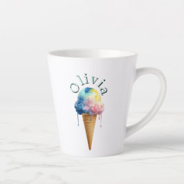 Eiscreme Milchtasse
