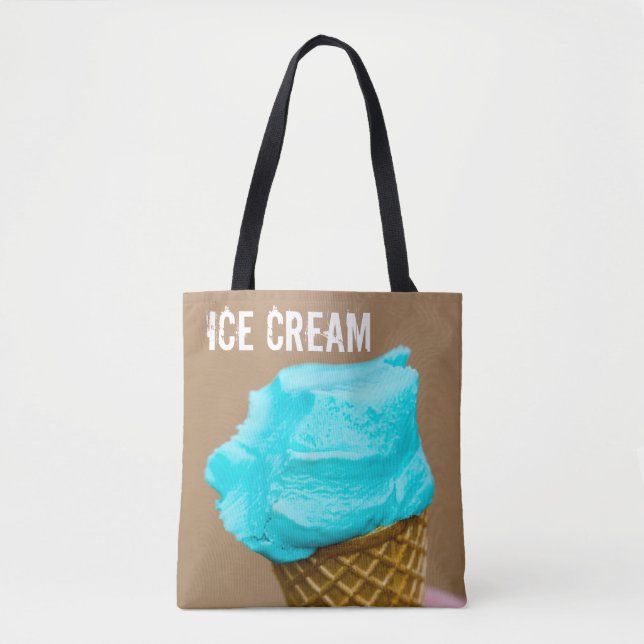 Eiscreme mit Waffelmakro Tasche (Vorderseite)