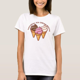 Eiscreme Monat T - Shirt